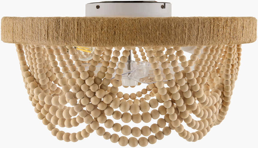 Rich Orange Coastal Chandelier for dining or living rooms