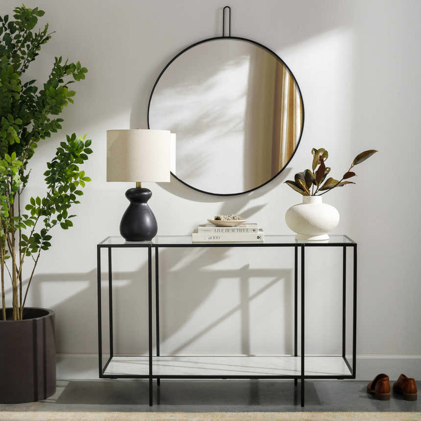 Mallapuram Black Table Lamp