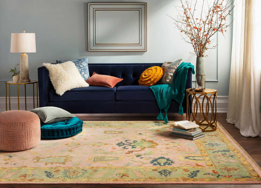Bauble Teal Floor Pillow - Clearance