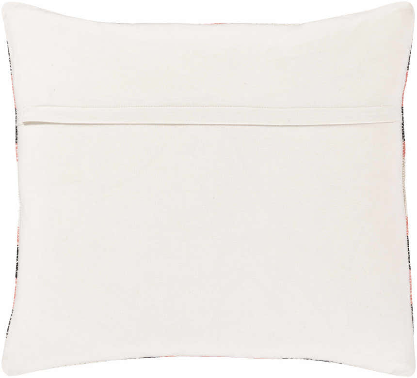 Arpin Pink Aztec Patterned Cotton Accent Pillow - Clearance