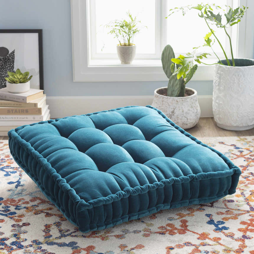 Bauble Teal Floor Pillow - Clearance