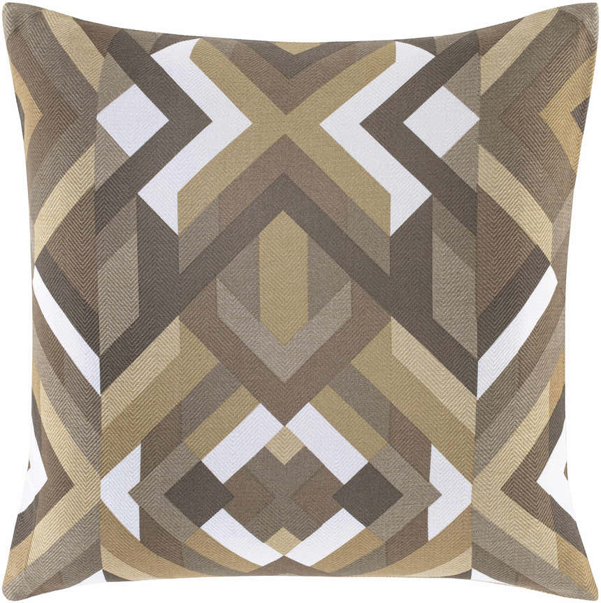 Curlew Modern Geometric Throw Pillow - Clearance