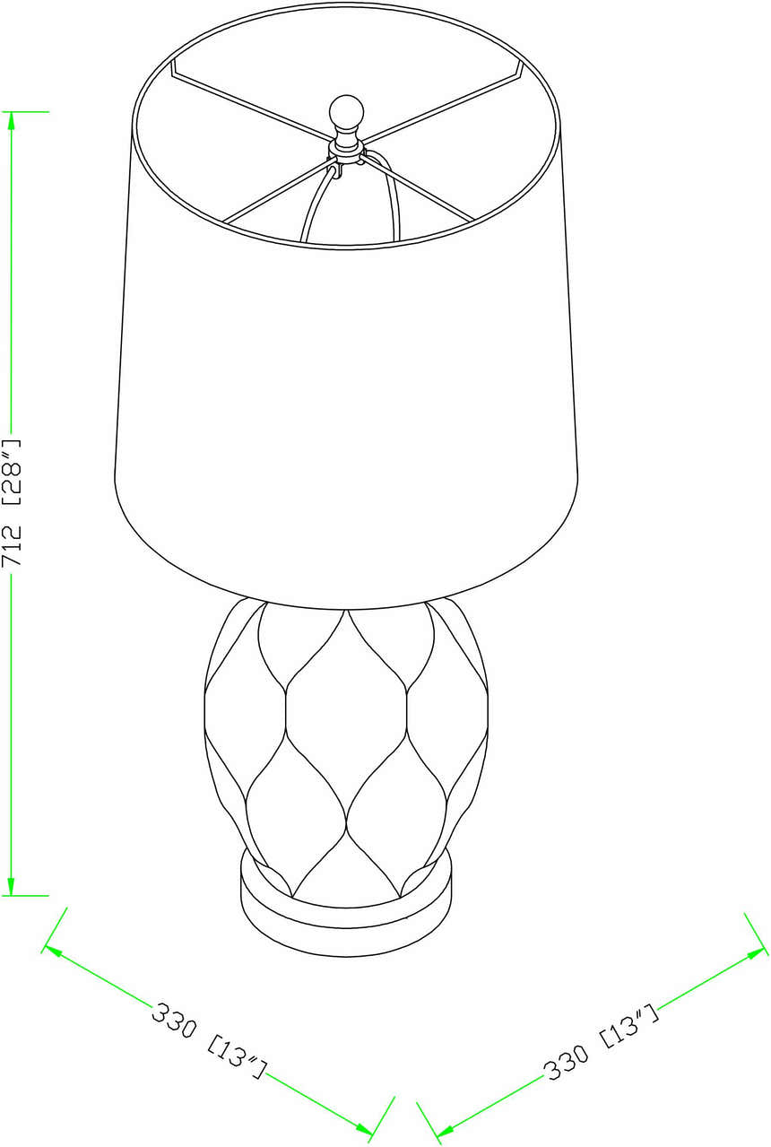 Curry Table Lamp - Clearance