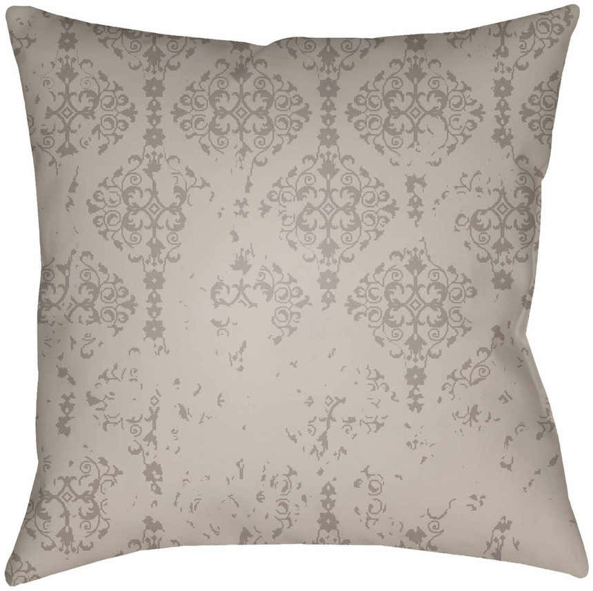 Gazi Vintage Damask Accent Outdoor Pillow