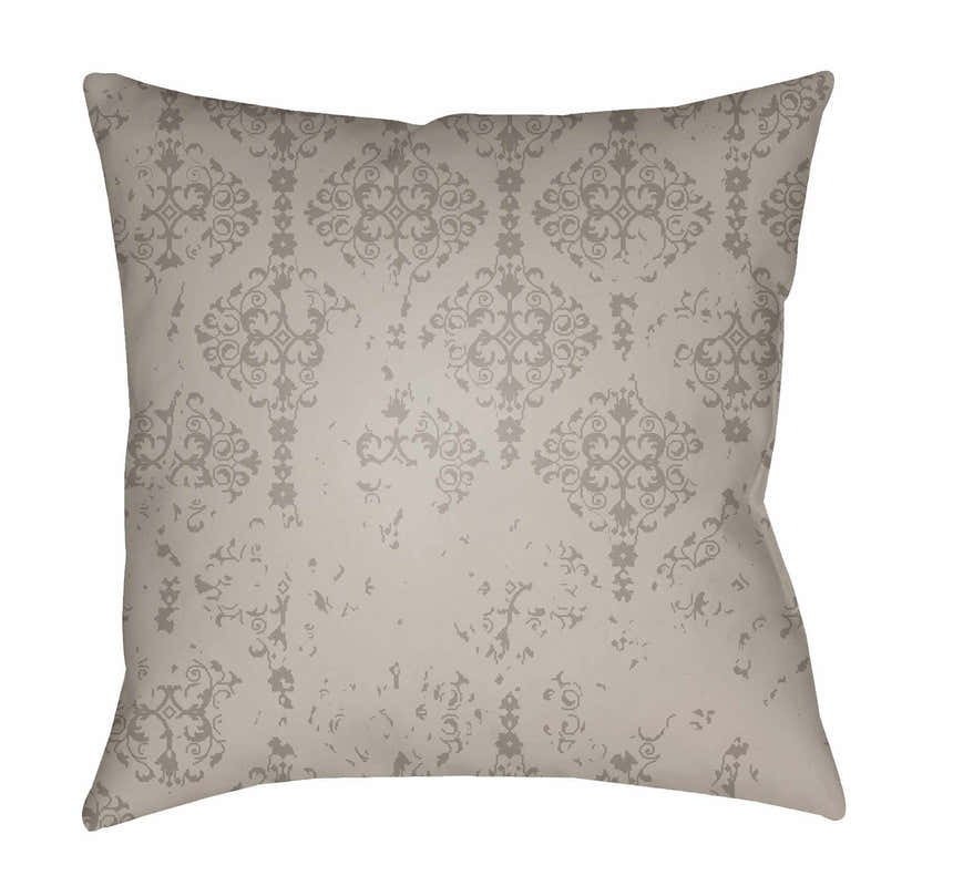 Gazi Vintage Damask Accent Outdoor Pillow