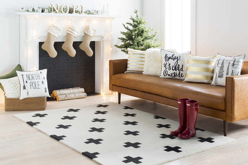 Gisborne Black Arrows Accent Pillow - Clearance