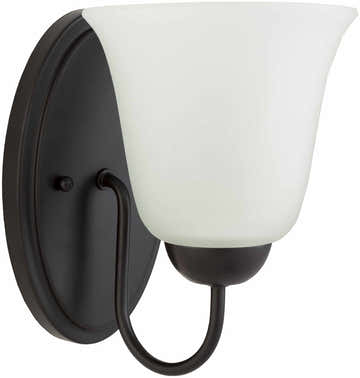 Heysham Black Iron Wall Sconce - Clearance