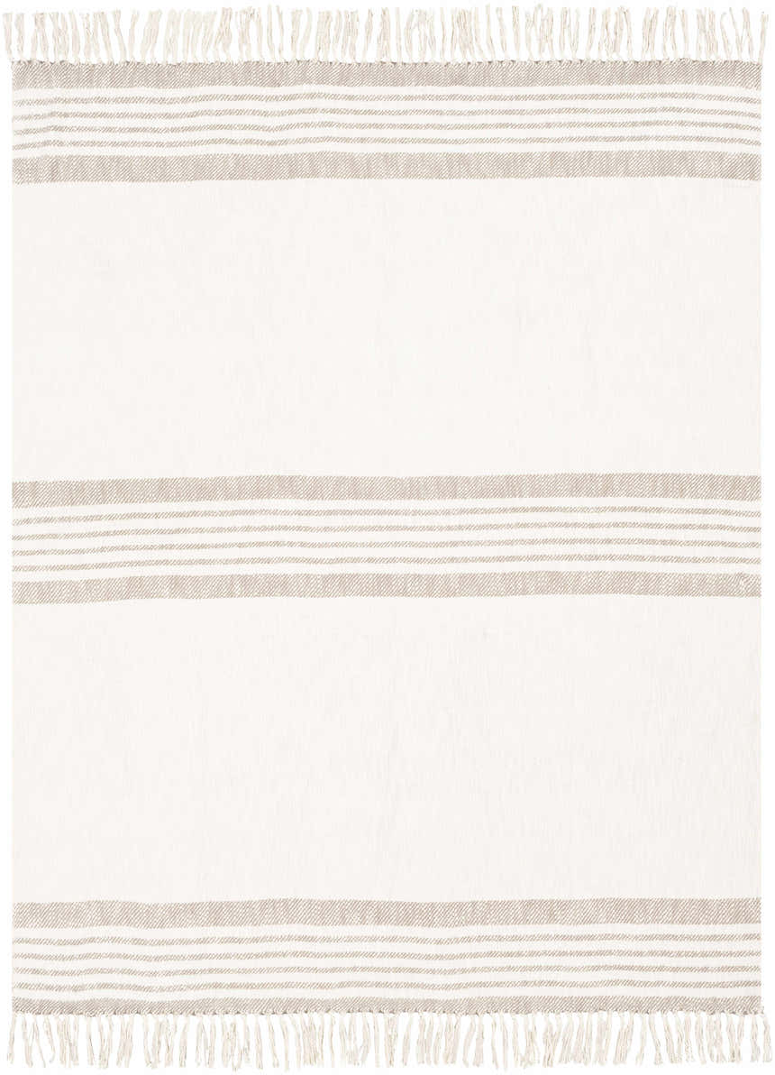Medomak Cotton Throw Blanket with tassels