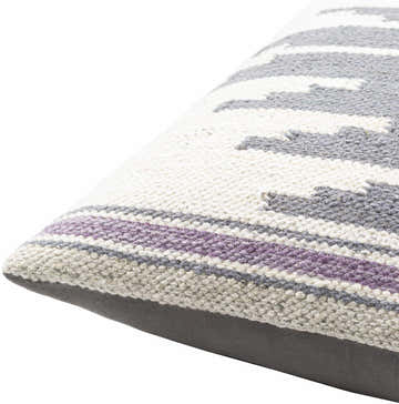 Montevista Cream Tribal Pattern Throw Pillow - Clearance