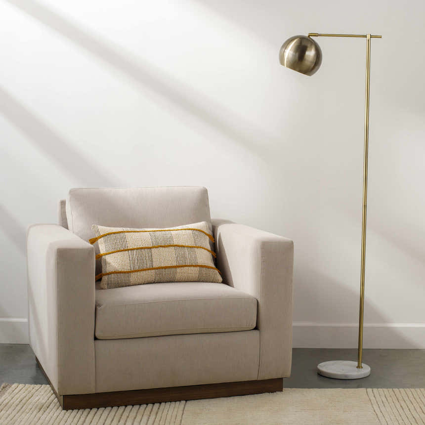 Maranzana Metallic - Brass Floor Lamp