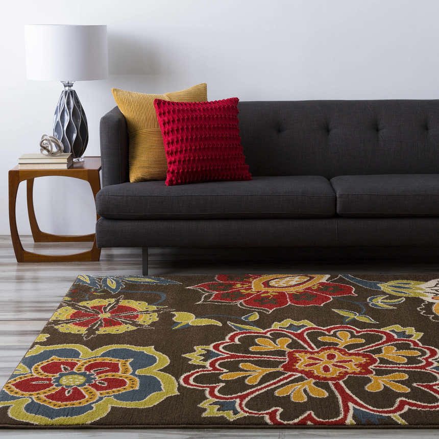 Cade Mustard Square Throw Pillow - Clearance