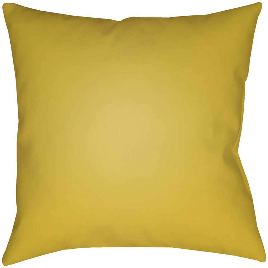 Halloween Cat Yellow Outdoor Throw Pillow
