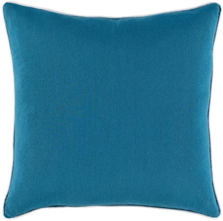 Purfleet Teal Plaid Square Throw Pillow - Clearance