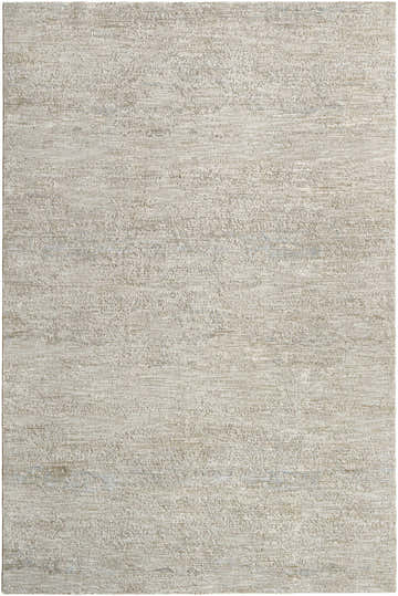 Close-up of the light gray and natural gray textured Levon Area Rug. Machine woven polyester rug. Design-Rectangle-6796