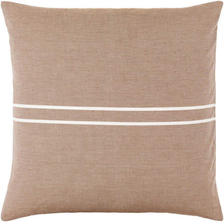 Oisin Beige Throw Pillow - Clearance