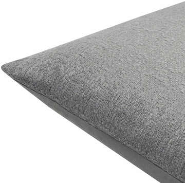 Salas Steel Gray Throw Pillow - Clearance