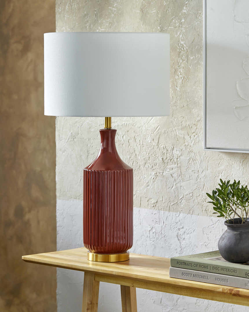 Tumbotino Orange Table Lamp - Clearance