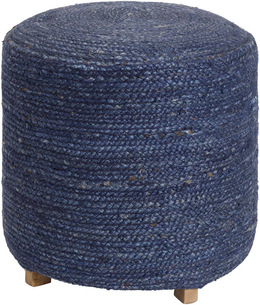 Savur Navy Ottoman Pouf