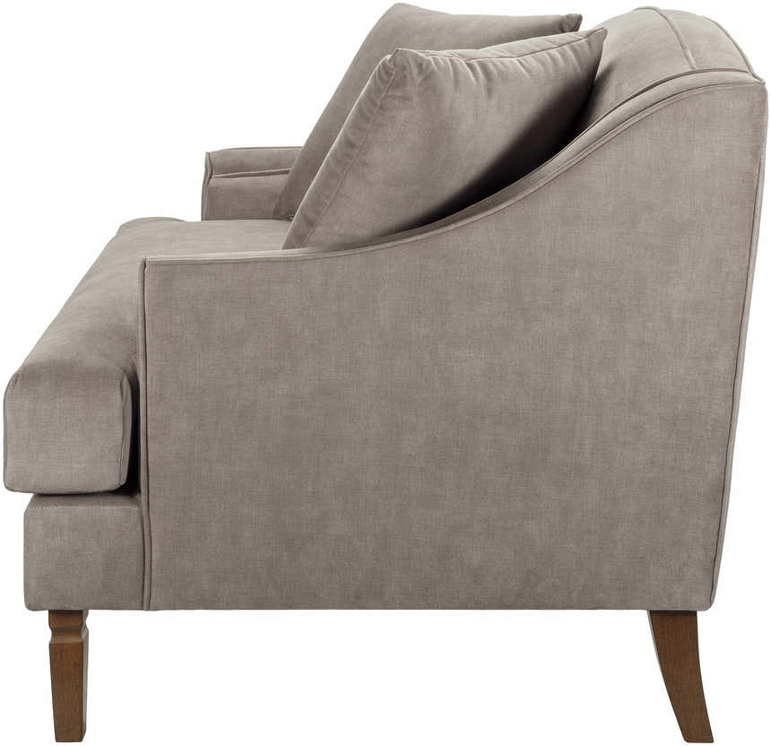 Villovieco Dark Brown Accent Chair - Clearance
