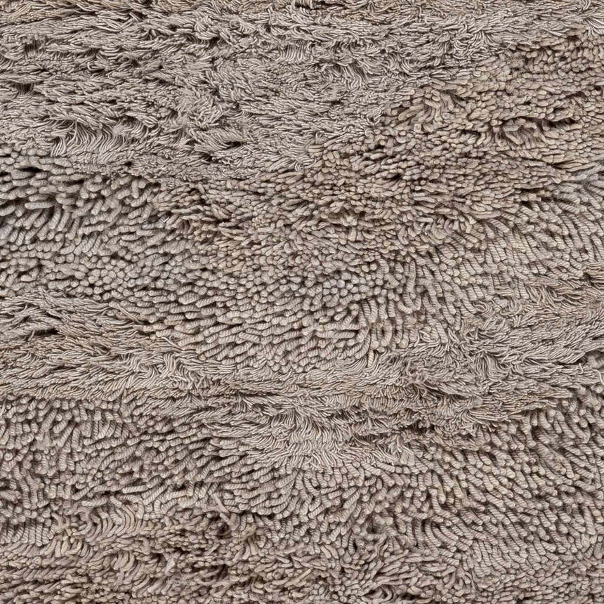 Close-up of the hand woven Wharton Carpet showing the texture and detail of the 100% NZ Wool. Swatch