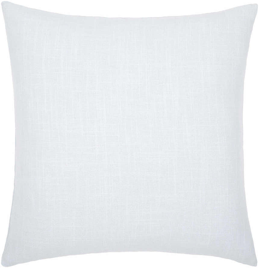Zada White Geometric Pattern Throw Pillow - Clearance
