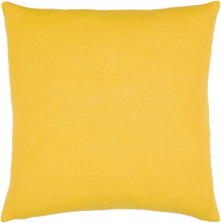 Zuni Yellow Scallop Pattern Throw Pillow - Clearance