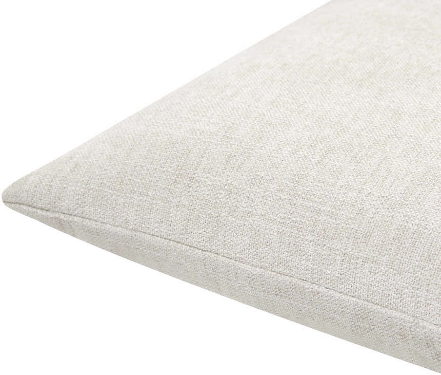 Zihna Taupe Throw Pillow - Clearance