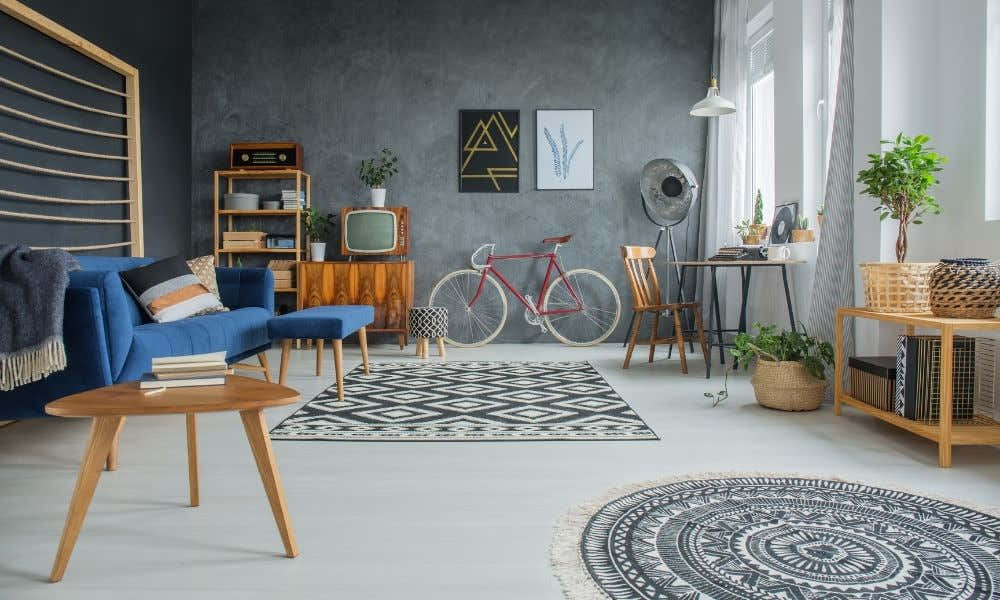 How To Mix Multiple Rugs in the Same Room