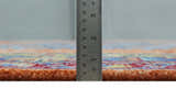 Hand Knotted Rust, Blue and Olive Traditional Multi Size Antique Wool Area Rug