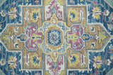 Kids, Nursery and Living Room Rug Hand Tufted Blue and Pink Wool Textured Loop Multi Size Area Rug
