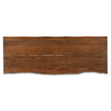 Athea Butterfly Dark live Edge Dining Table - 120