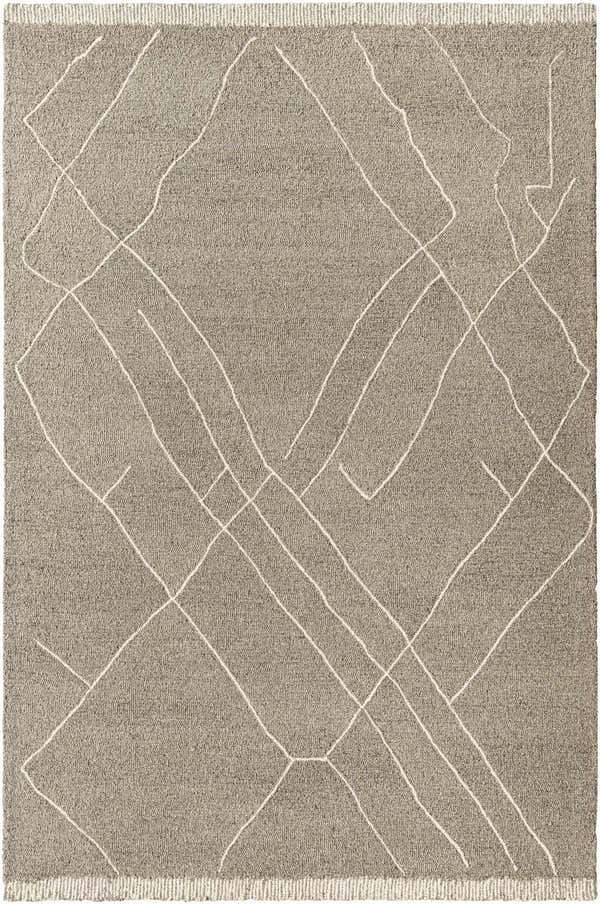 Sample Arsenal Trout Valley Gray Wool Rug