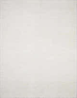 Close-up of the hand woven Lucerne Plain Cream Wool Rug, showcasing its texture and neutral color. Design-Rectangle