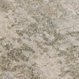 Close-up of the Zazie Thick Luxe Rug showing its beige, gray, and olive tones and soft, textured pile. Texture