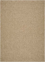 Close-up of the Bandit Brown Area Rug. Camel, prairie dust, and tan hues with a subtle diamond pattern. Machine woven texture. Design-Rectangle-537