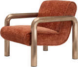 Brezolles Burnt Orange Accent Chair - Clearance