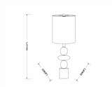 Barichara Cream Table Lamp