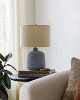 Bonstetten Metallic Ceramic Table Lamp