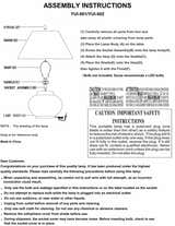 Buxerolles Cream Table Lamp
