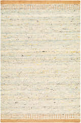Close-up of the hand woven Andrey Dark Beige Area Rug; wool texture with charcoal, light and medium brown colors. Design-Rectangle-576