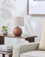Brennberg Brick Red Table Lamp