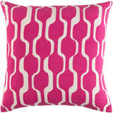 Butterwick Pink Geometric Accent Pillow - Clearance