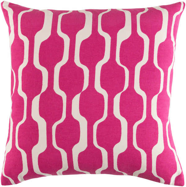 Butterwick Pink Geometric Accent Pillow - Clearance