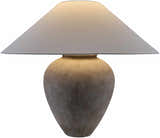 Galey Dark Red Alix x Livabliss Camden Ford Table Lamp