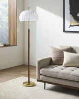 Castellaro Metallic - Brass Floor Lamp