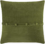 Suvoa Olive Cotton Throw Pillow