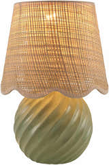 Coyahualco Green Table Lamp