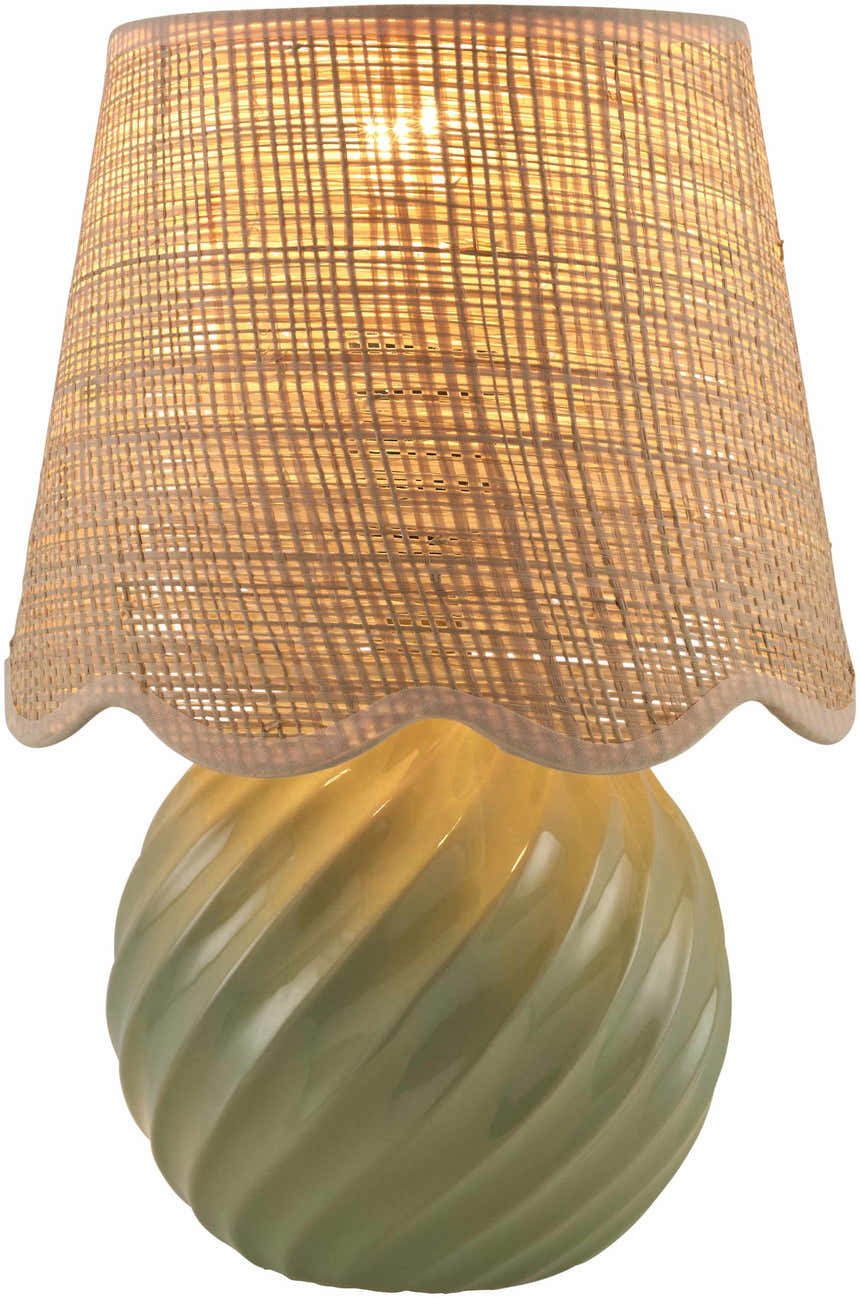 Coyahualco Green Table Lamp