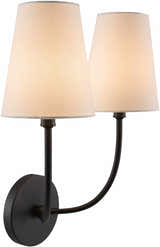 Clauzetto Black Wall Sconce