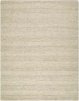 Close-up of the Clarke Textured Braided Stripe - Dark Beige Area Rug. Hand-woven wool rug with a subtle striped pattern. Design-Rectangle-810